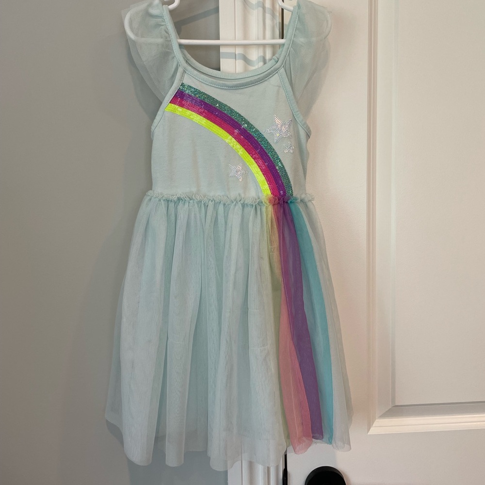 Girls Tulle Rainbow Dress | Cat & Jack | 5T